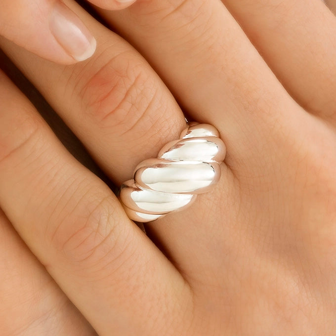 Baguette Silver Ring | 925 silver