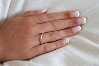 Line Förlovningsring silver