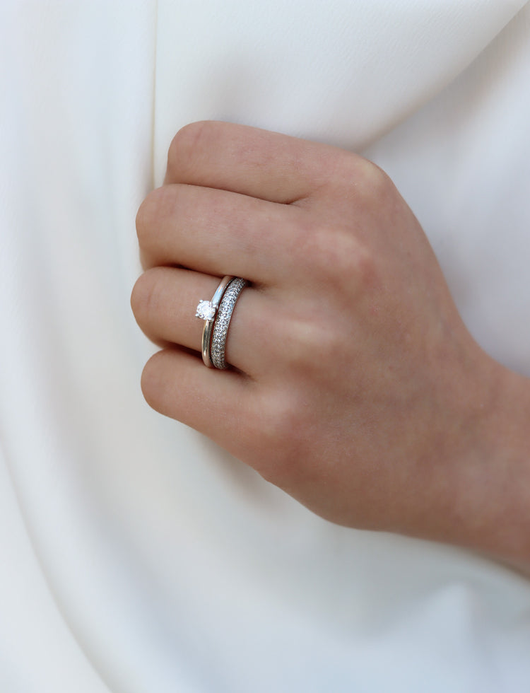 Axeline Diamond Ring 0.25 ct – 0.75 ct | Engagement / Wedding Ring