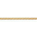 KEDJA Pansar 18k. guld, 50 cm - Mila Silver